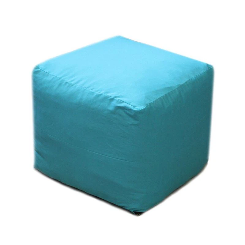 Sarung Sofa Bean Bag Kotak Biru
