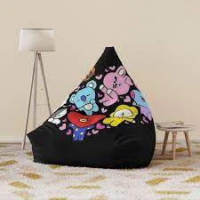 Penutup Kursi Bean Bag Kartun