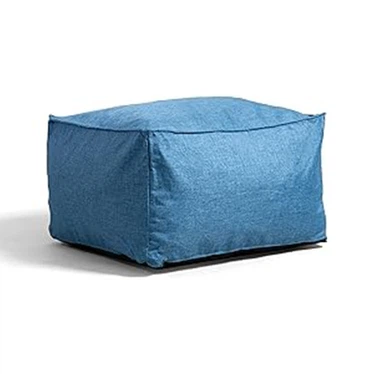 Sarung Kursi Bean Bag Kotak Biru