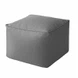 Sarung Sofa Bean Bag Kotak Abu-abu