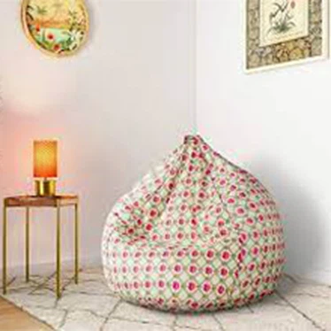 Penutup Kursi Bean Bag Cetak Dalam Ruangan