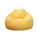 Sarung Kursi Bean Bag Lipat Kuning