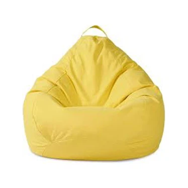 Penutup Kursi Bean Bag Luar Ruangan Kuning