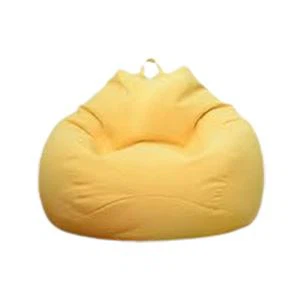 Sarung Kursi Bean Bag Lipat Kuning
